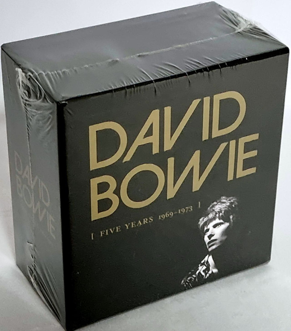 David Bowie Five Years 1969-1973 - Sealed UK CD Album Box Set DBX1