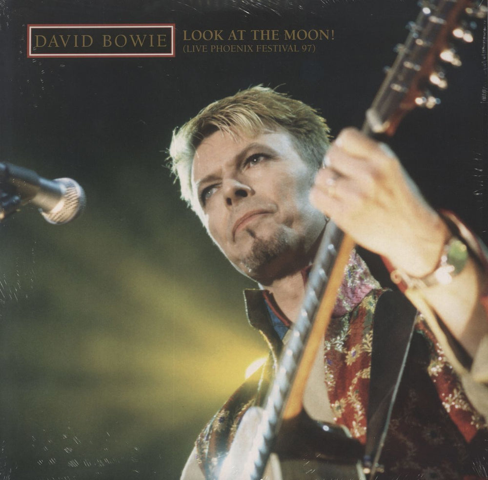 David Bowie Look At The Moon! (Live Phoenix Festival 97) UK 3-LP vinyl record set (Triple LP Album) DBBLALP 95994