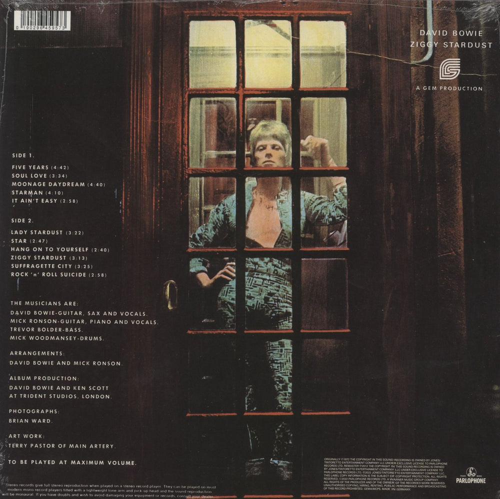 David Bowie The Rise And Fall Of Ziggy Stardust - 50th Anniversary - Sealed UK picture disc LP (vinyl picture disc album) 190296459573