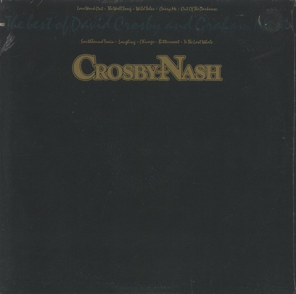 David Crosby & Graham Nash The Best Of David Crosby & Graham Nash - Sealed US vinyl LP album (LP record) AA1102