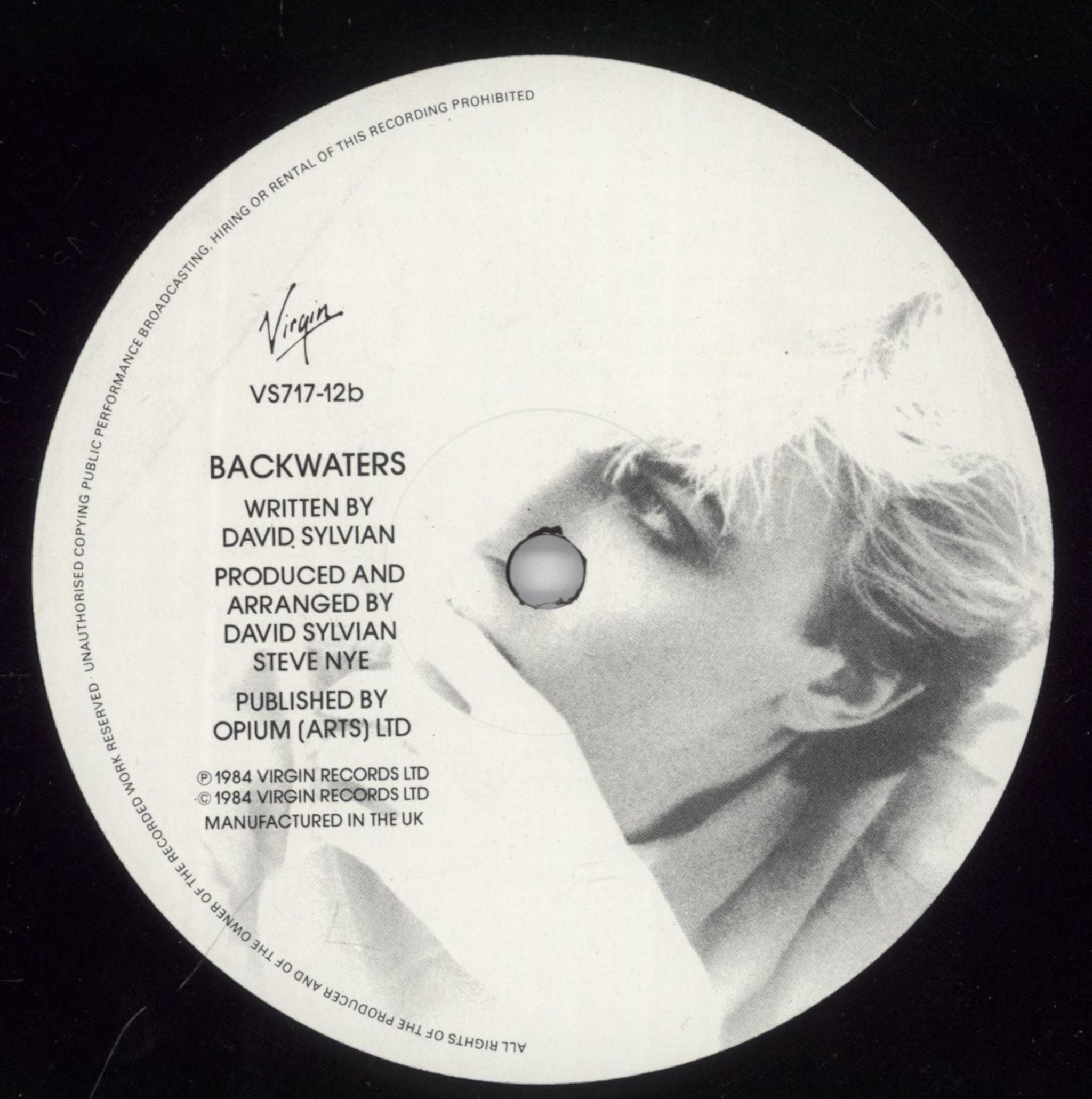 David Sylvian Pulling Punches + Postcards UK 12\" vinyl single (12 inch record / Maxi-single)