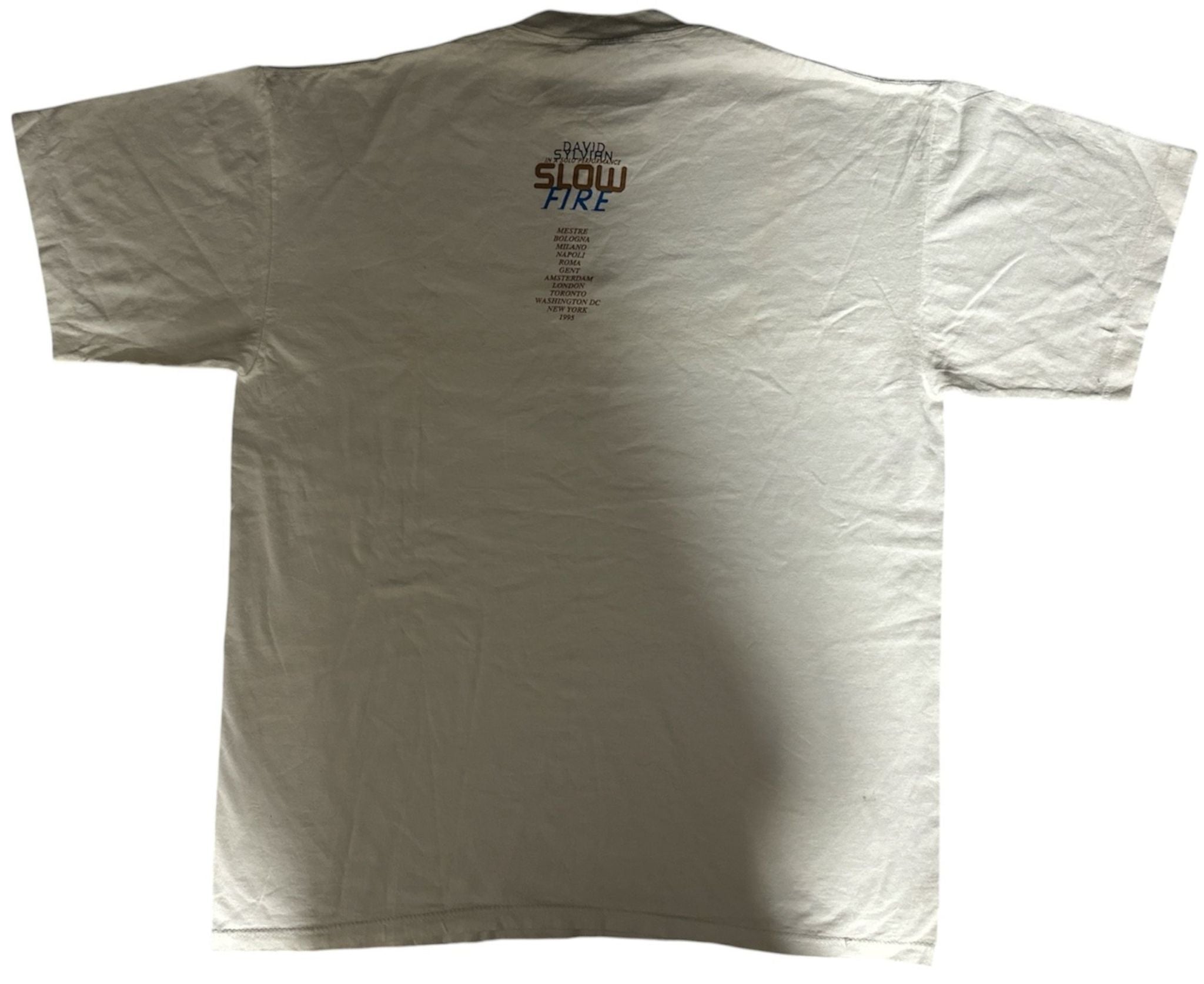 David Sylvian Slow Fire US t-shirt