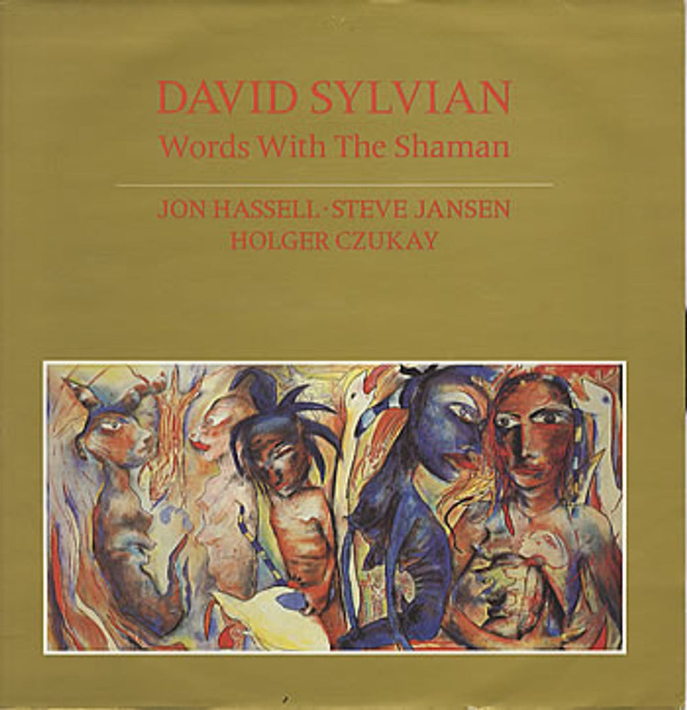 David Sylvian Words With The Shamen UK 12" vinyl single (12 inch record / Maxi-single) VS835-12