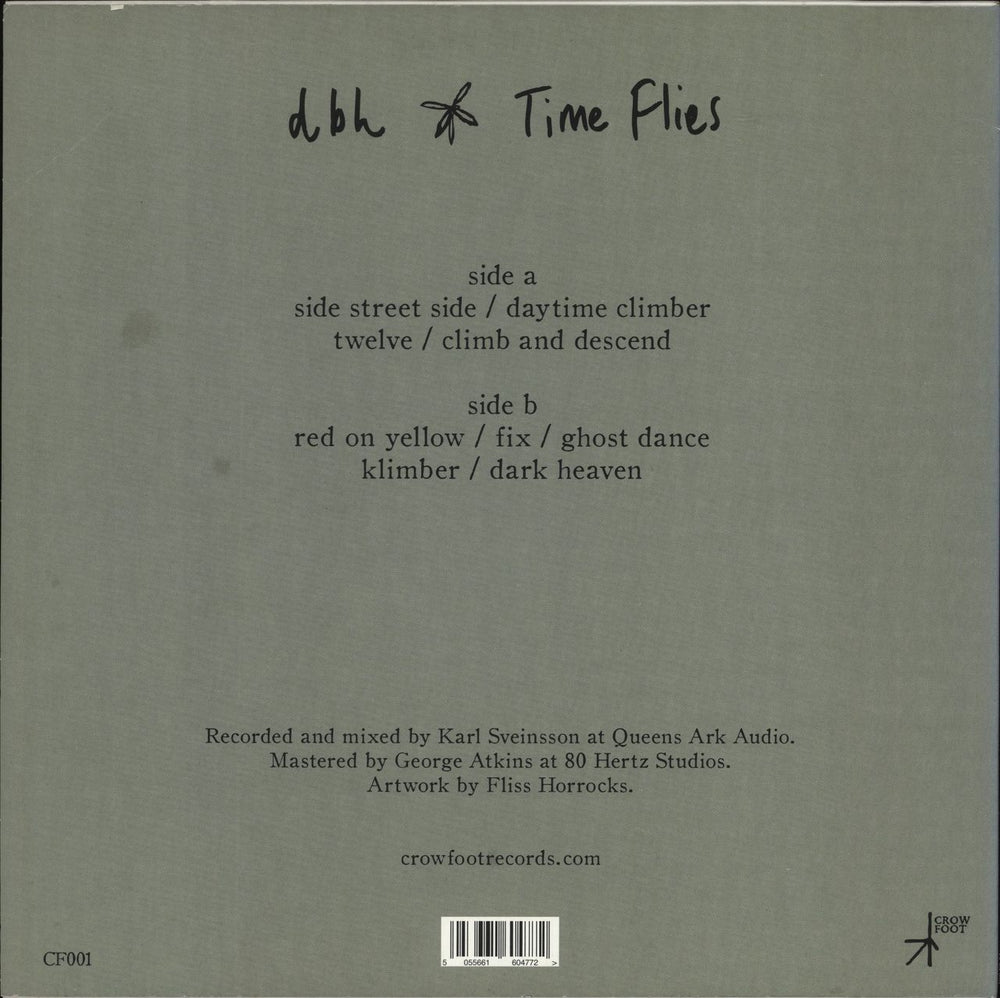 Dbh Time Flies UK vinyl LP album (LP record)