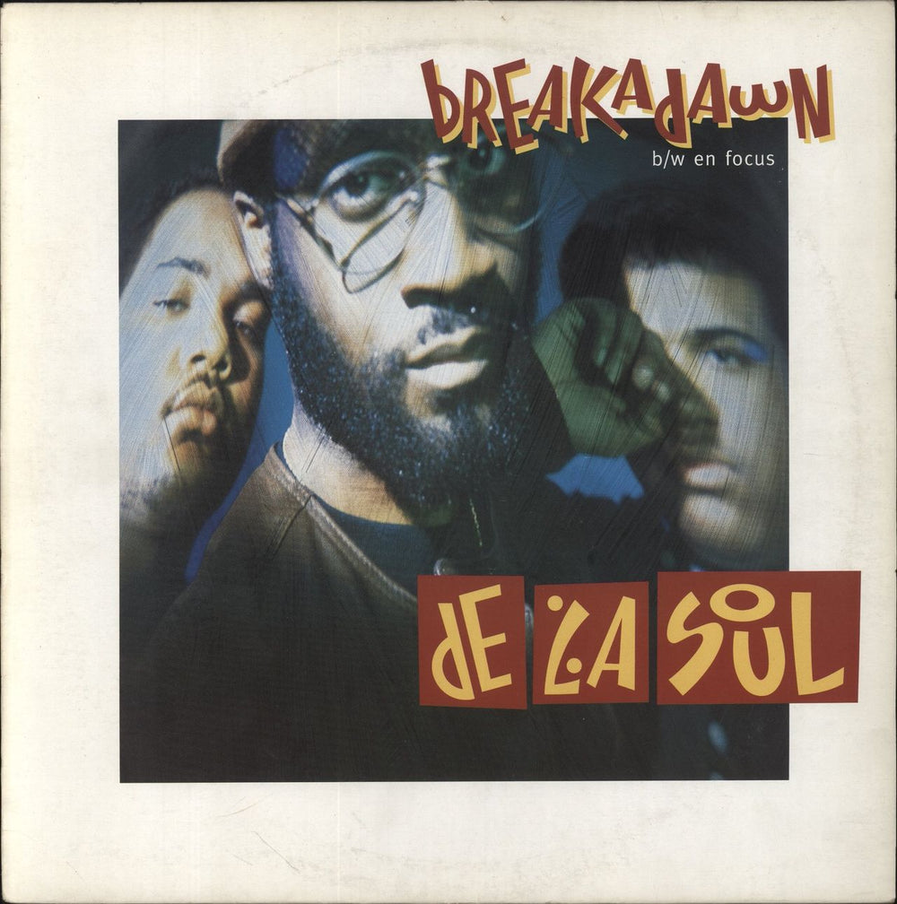 De La Soul Breakadawn UK 12" vinyl single (12 inch record / Maxi-single) BLRT103