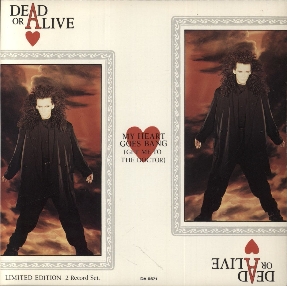 Dead Or Alive My Heart Goes Bang - Double Pack UK 7" vinyl single (7 inch record / 45) DA6571