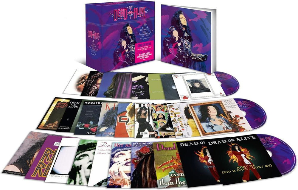 Dead Or Alive Still Spinnin': The Singles Collection 1983-2021 - 27-CD Box Set - Sealed UK CD Album Box Set DOADXST829853