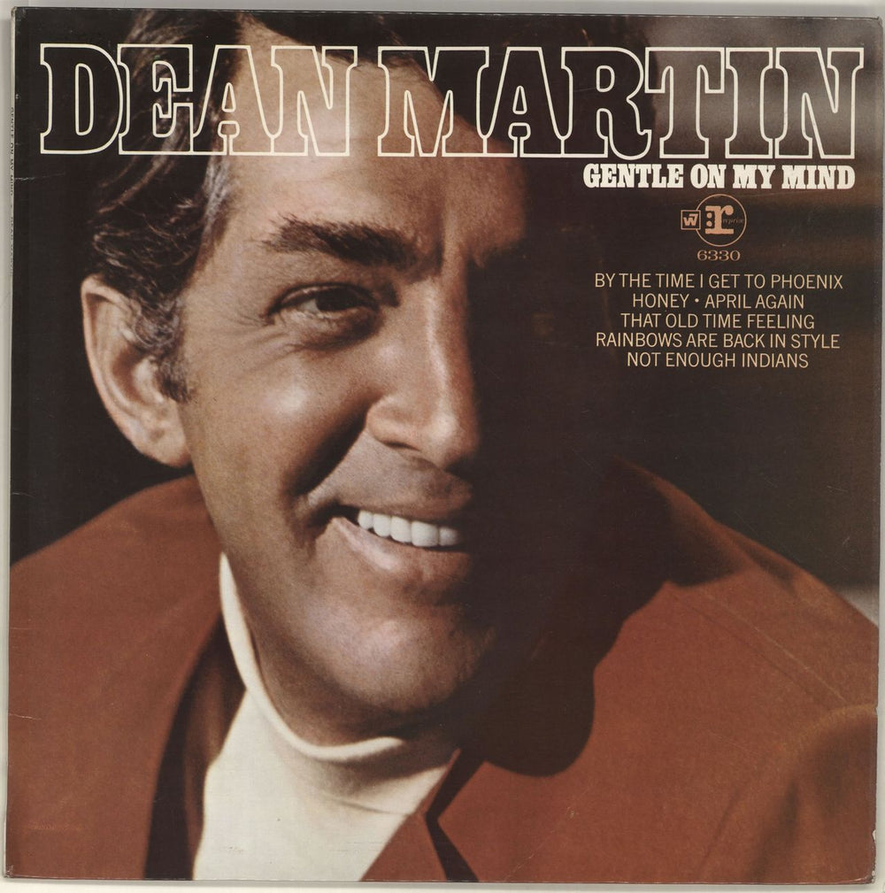 Dean Martin Gentle On My Mind UK vinyl LP album (LP record) RSLP6330