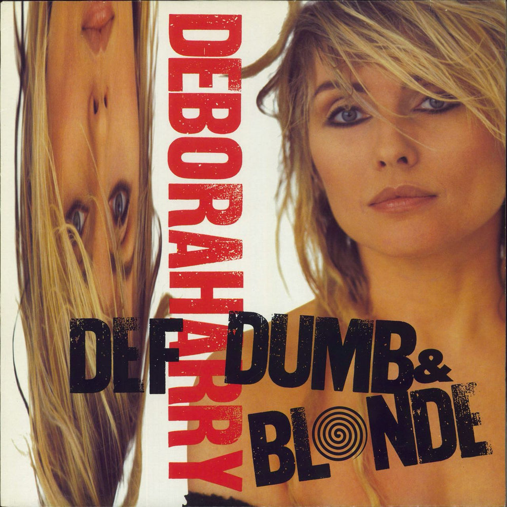 Debbie Harry Def, Dumb & Blonde + Inner UK vinyl LP album (LP record) CHR1650