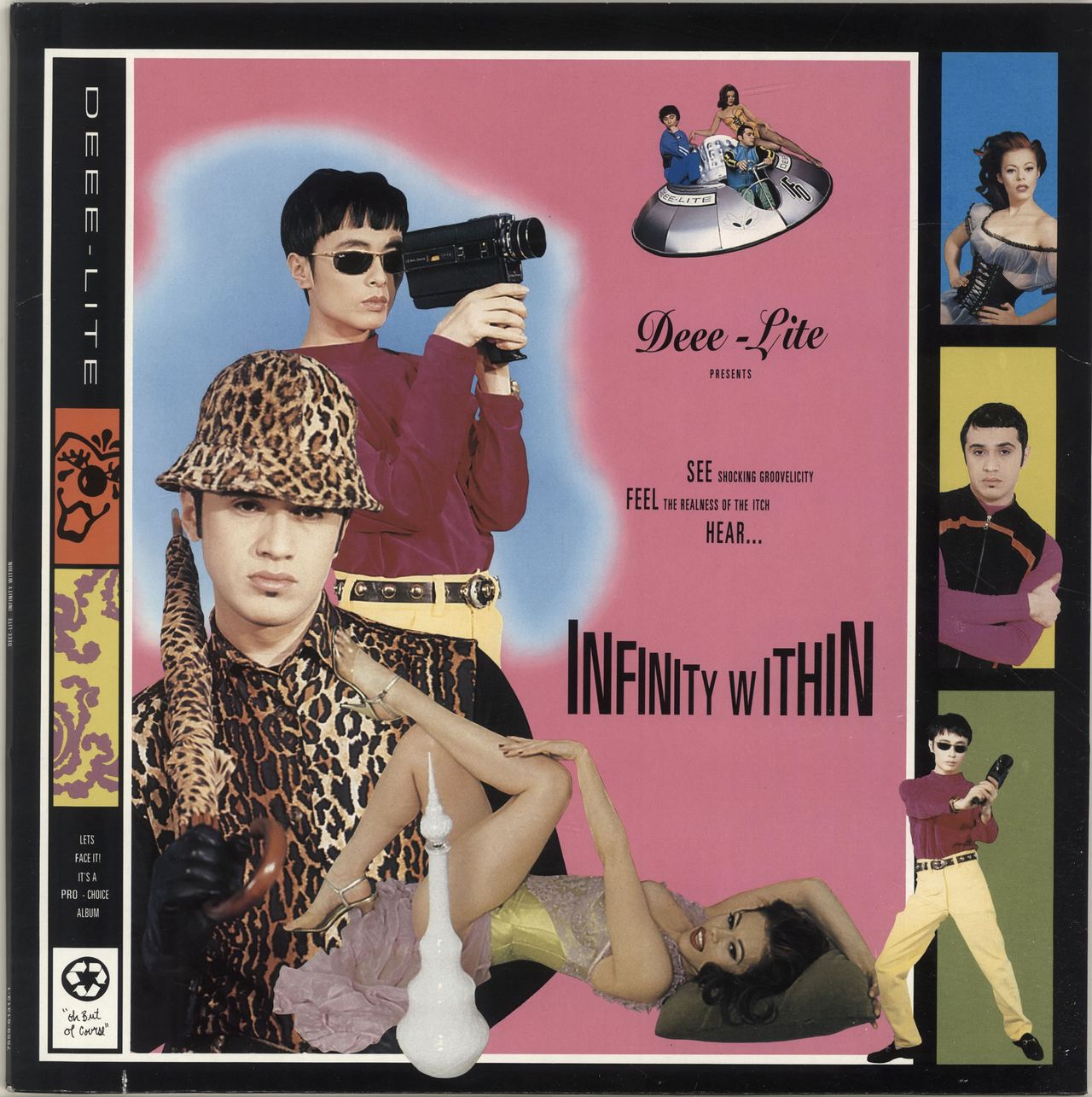 Deee-Lite Infinity Within UK 2-LP vinyl record set (Double LP Album) EKT107