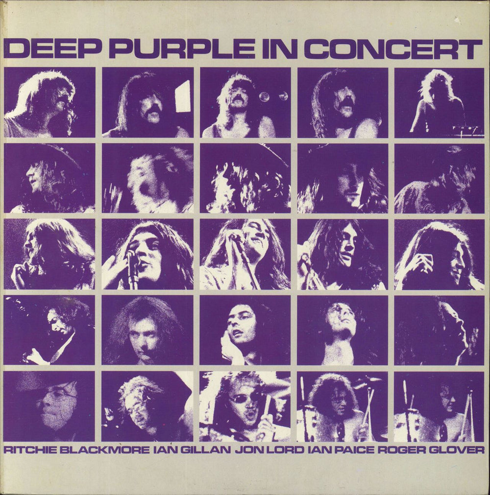 Deep Purple Deep Purple In Concert Dutch 2-LP vinyl record set (Double LP Album) 1A138-64156/7