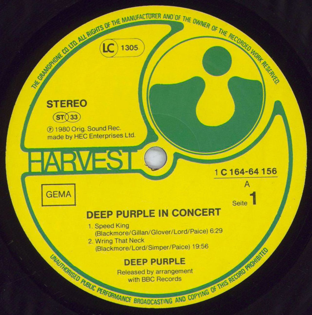 Deep Purple Deep Purple In Concert Dutch 2-LP vinyl record set (Double LP Album) DEE2LDE832491