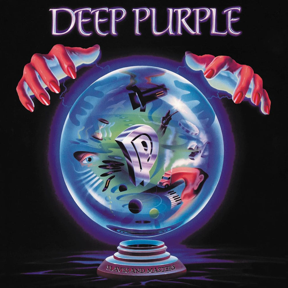 Deep Purple Slaves And Masters - Translucent Blue & Purple Marbled Vinyl 180 Gram - Numbered Edition UK vinyl LP album (LP record) DEELPSL880566