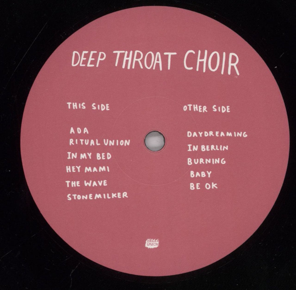 Deep Throat Choir Be OK UK vinyl LP album (LP record) 6UGLPBE834265