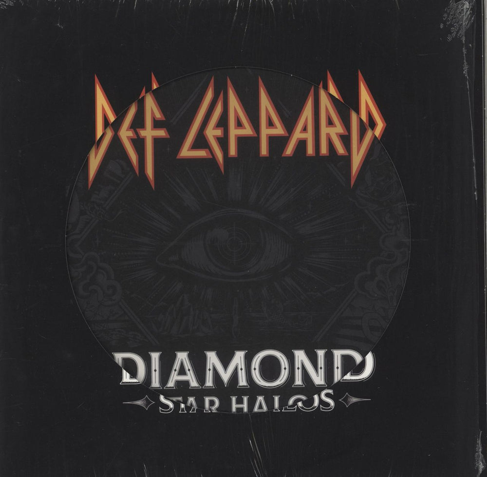 Def Leppard Diamond Star Halos UK picture disc LP (vinyl picture disc album) 3894517
