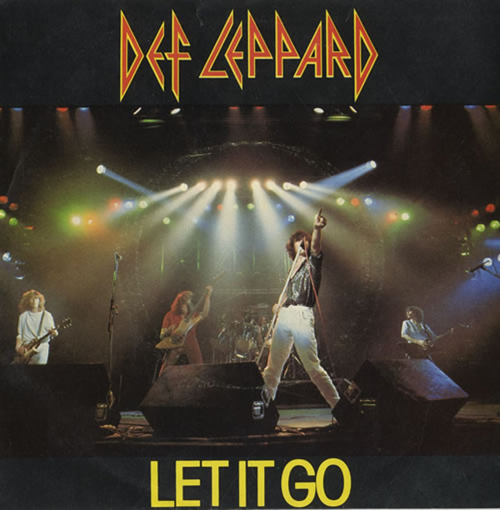 Def Leppard Let It Go UK 7" vinyl single (7 inch record / 45) LEPP2