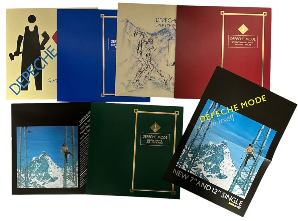 Depeche Mode Construction Time Again - The 12" Singles UK Vinyl Box Set DEPVXCO845836