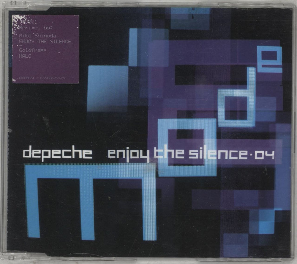 Depeche Mode Enjoy The Silence UK CD single (CD5 / 5") CDBONG34