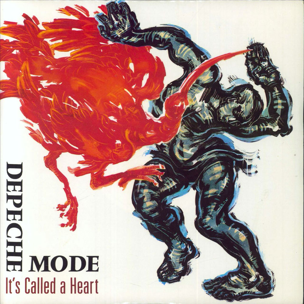 Depeche Mode It's Called A Heart + Poster - EX UK 7" vinyl single (7 inch record / 45) 7BONG9