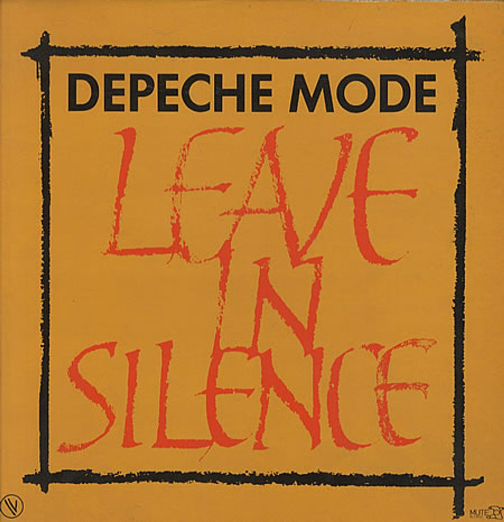 Depeche Mode Leave In Silence French 12" vinyl single (12 inch record / Maxi-single) 310955