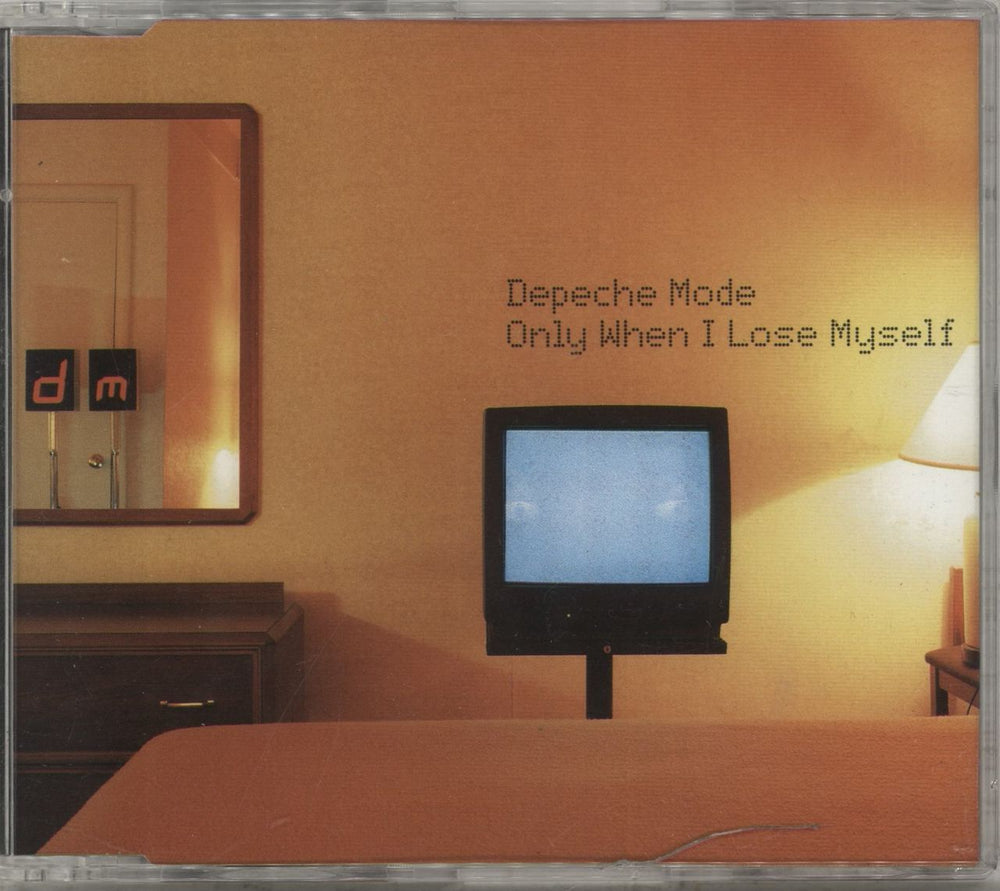 Depeche Mode Only When I Lose Myself + Promo Postcard UK Promo CD single (CD5 / 5") RCDBONG29
