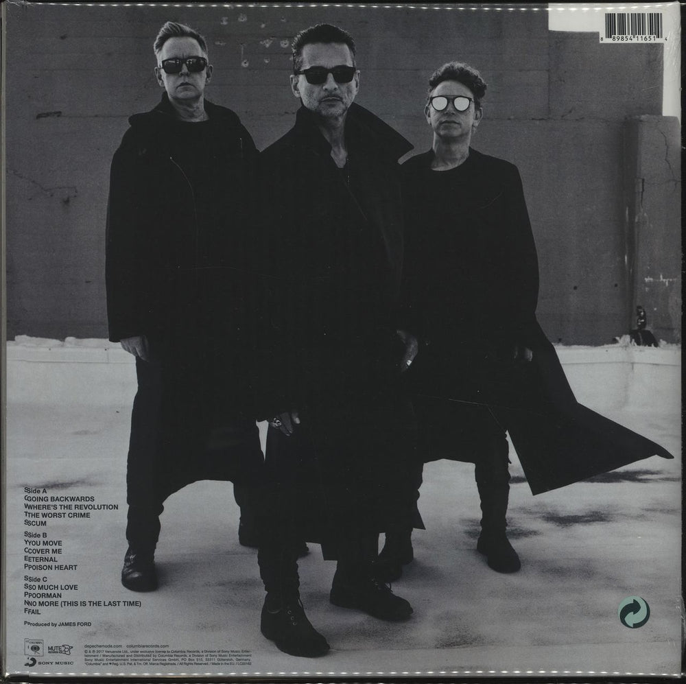 Depeche Mode Spirit - 180gram Vinyl + Sealed UK 2-LP vinyl record set (Double LP Album) DEP2LSP668949