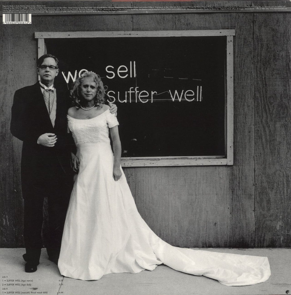 Depeche Mode Suffer Well UK 12" vinyl single (12 inch record / Maxi-single) 094635594812