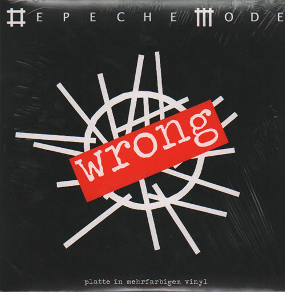 Depeche Mode Wrong UK 7" vinyl single (7 inch record / 45) BONG40