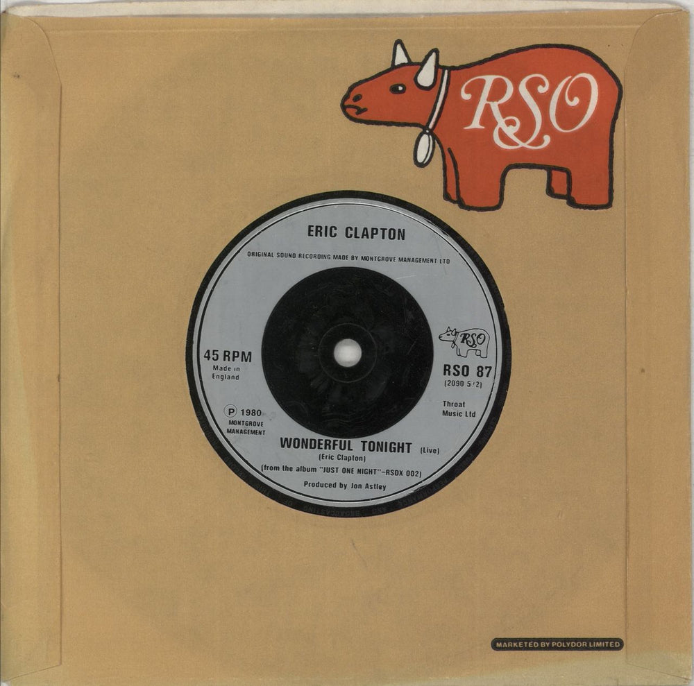 Derek And The Dominos Layla UK 7" vinyl single (7 inch record / 45)