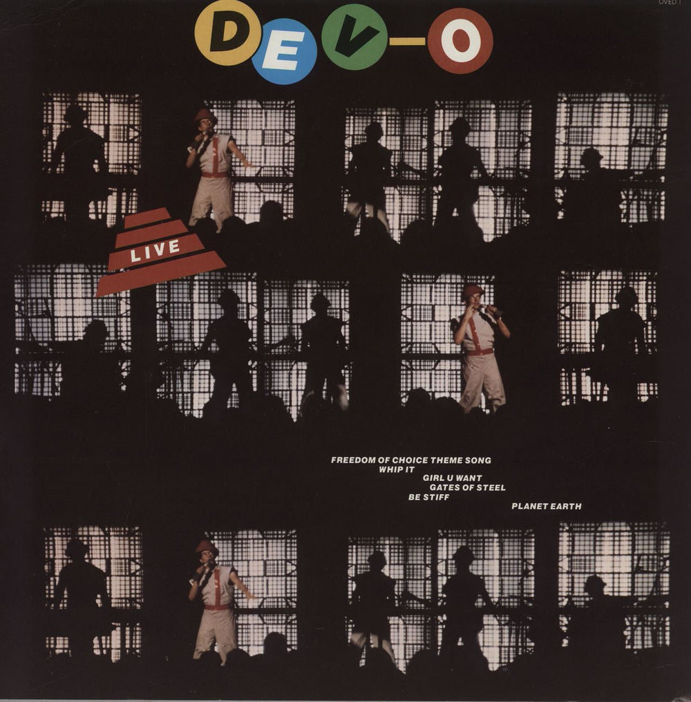 Devo Live UK 12" vinyl single (12 inch record / Maxi-single) OVED1