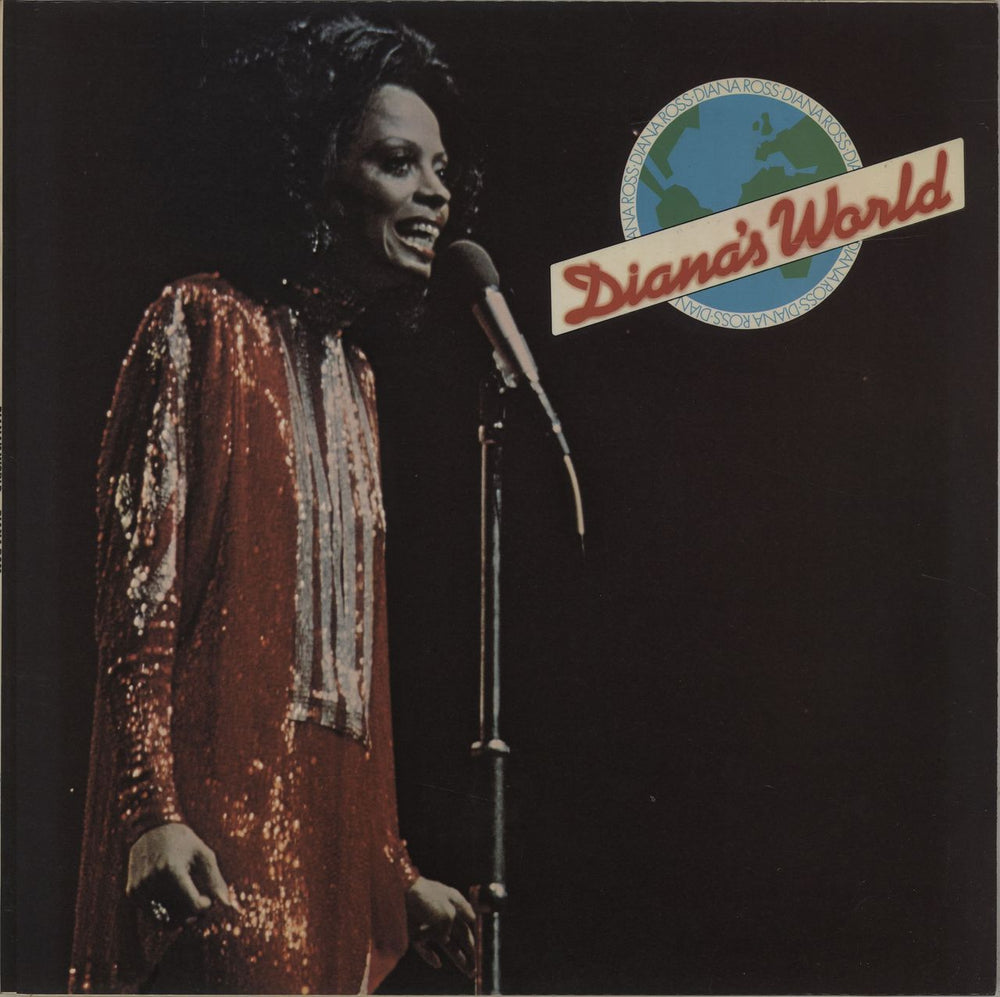 Diana Ross Diana's World UK Promo vinyl LP album (LP record) SPSLP149