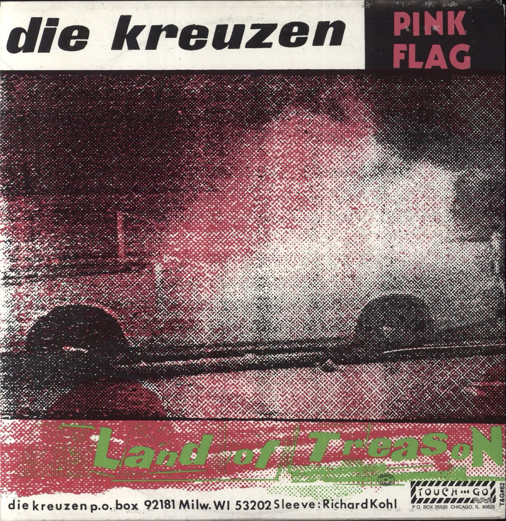 Die Kreuzen Pink Flag US 7" vinyl single (7 inch record / 45)