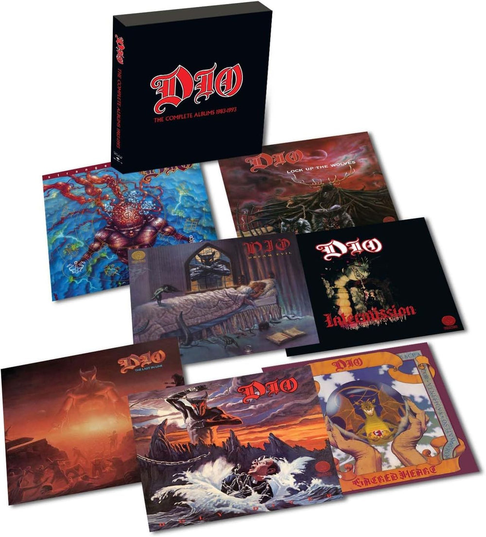 Dio The Complete Albums 1983-1993 - Deluxe Edition 9-LP Box Set - Sealed UK Vinyl Box Set DIOVXTH862665