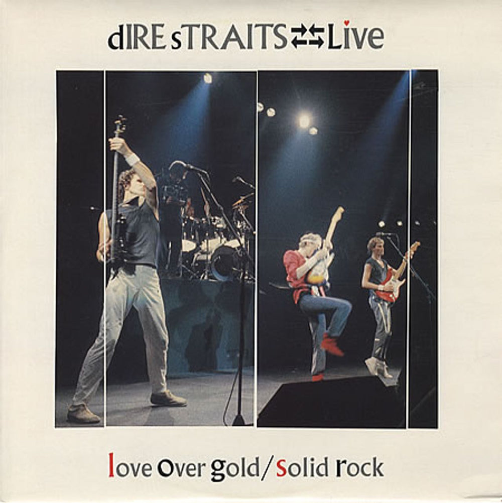 Dire Straits Love Over Gold / Solid Rock Live EP UK 10" vinyl single (10 inch record) DSTR610