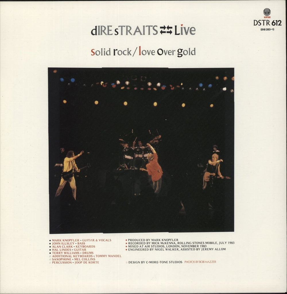 Dire Straits Love Over Gold / Solid Rock UK 12" vinyl single (12 inch record / Maxi-single)