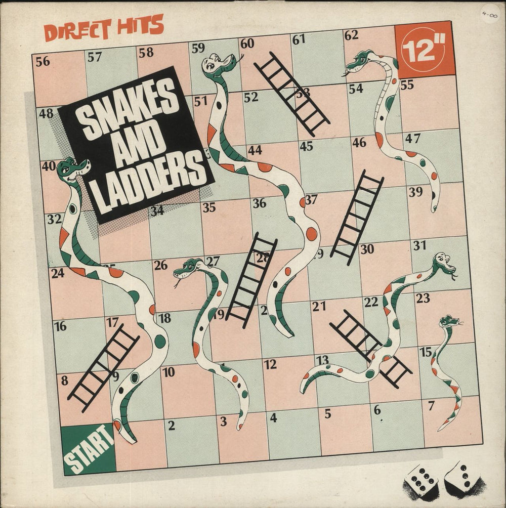 Direct Hits Snakes And Ladders UK 12" vinyl single (12 inch record / Maxi-single) TAKE2