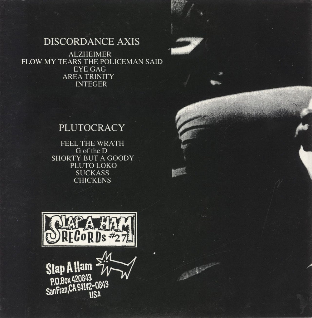 Discordance Axis Split EP US 7" vinyl single (7 inch record / 45)