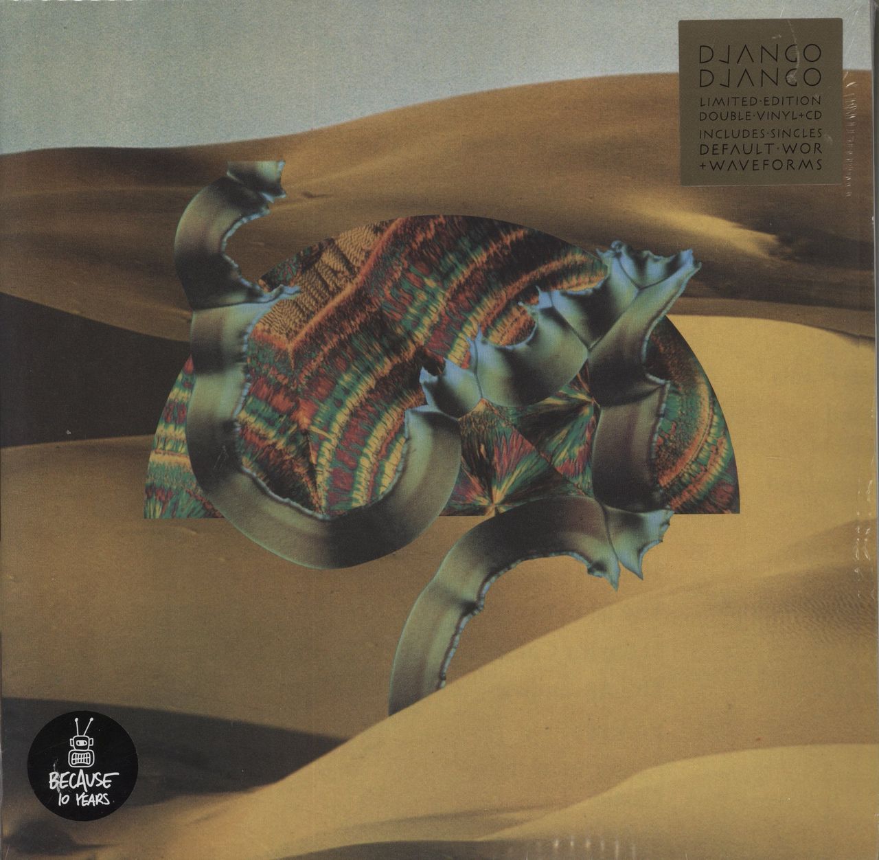 Django Django Django Django + CD - Sealed UK 2-LP vinyl record set (Double LP Album) BEC5161106