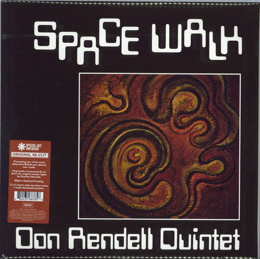Don Rendell Space Walk - Remastered 180 Gram + Insert UK vinyl LP album (LP record) 568785