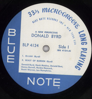 Donald Byrd A New Perspective - VG US vinyl LP album (LP record) DOBLPAN836362