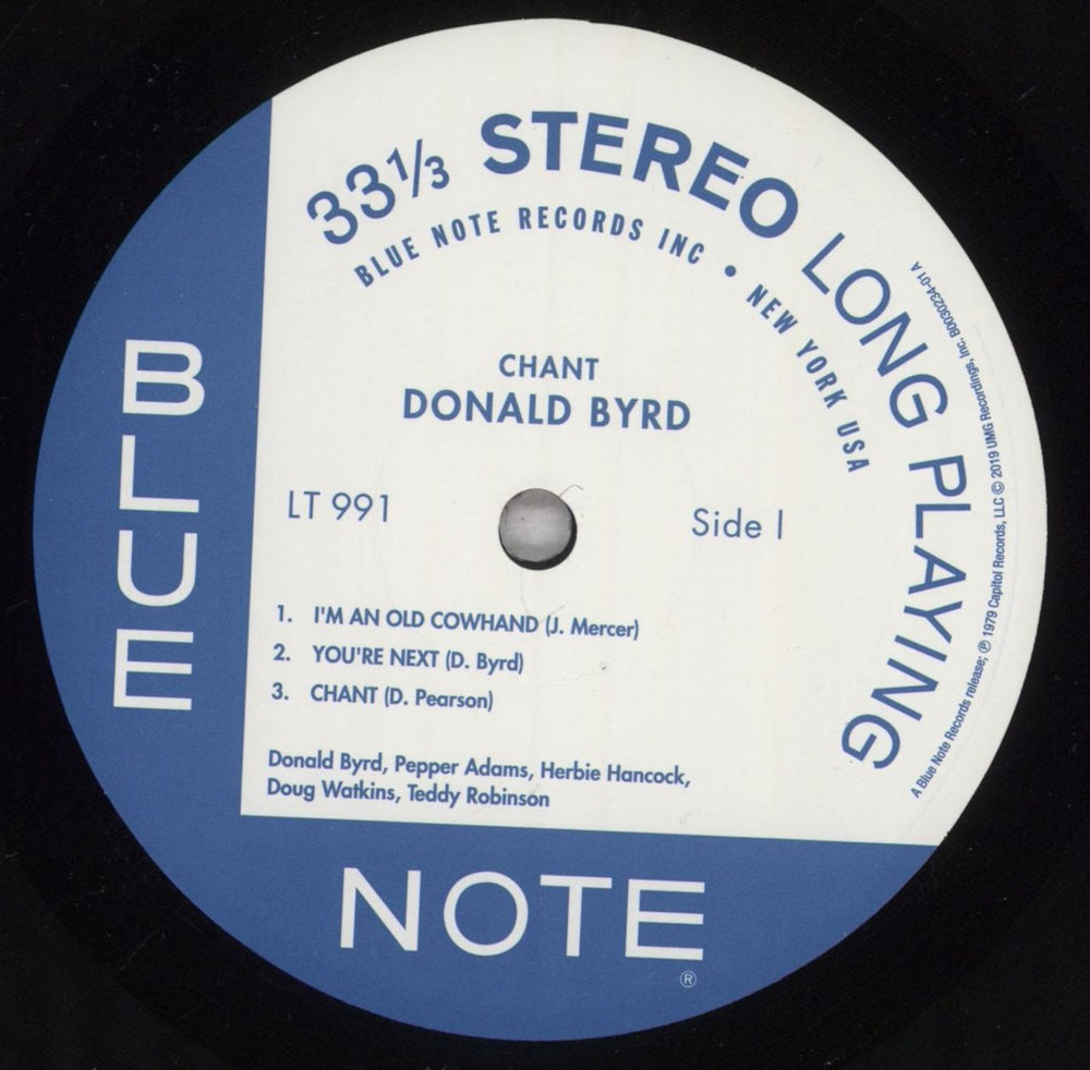 Donald Byrd Chant - 180gm - Tone Poet Series US vinyl LP album (LP record) DOBLPCH842835