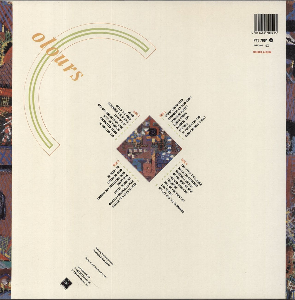 Donovan Colours UK 2-LP vinyl record set (Double LP Album) 5011664700415