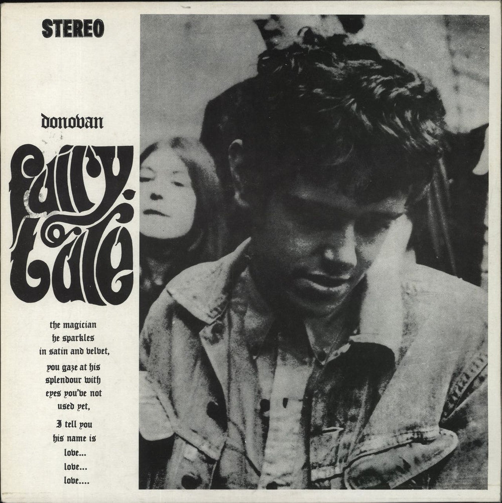 Donovan Fairytale Italian vinyl LP album (LP record) PRLP05