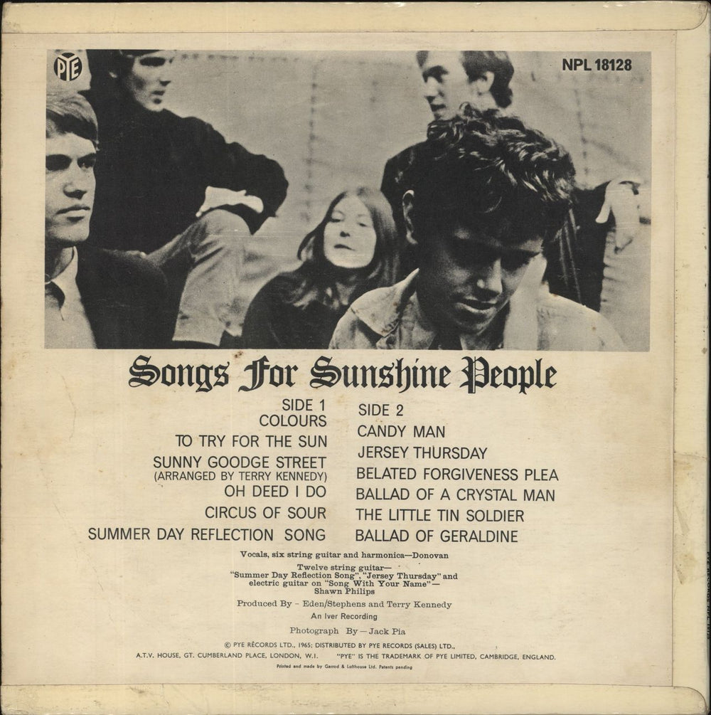 Donovan Fairytale - VG UK vinyl LP album (LP record)