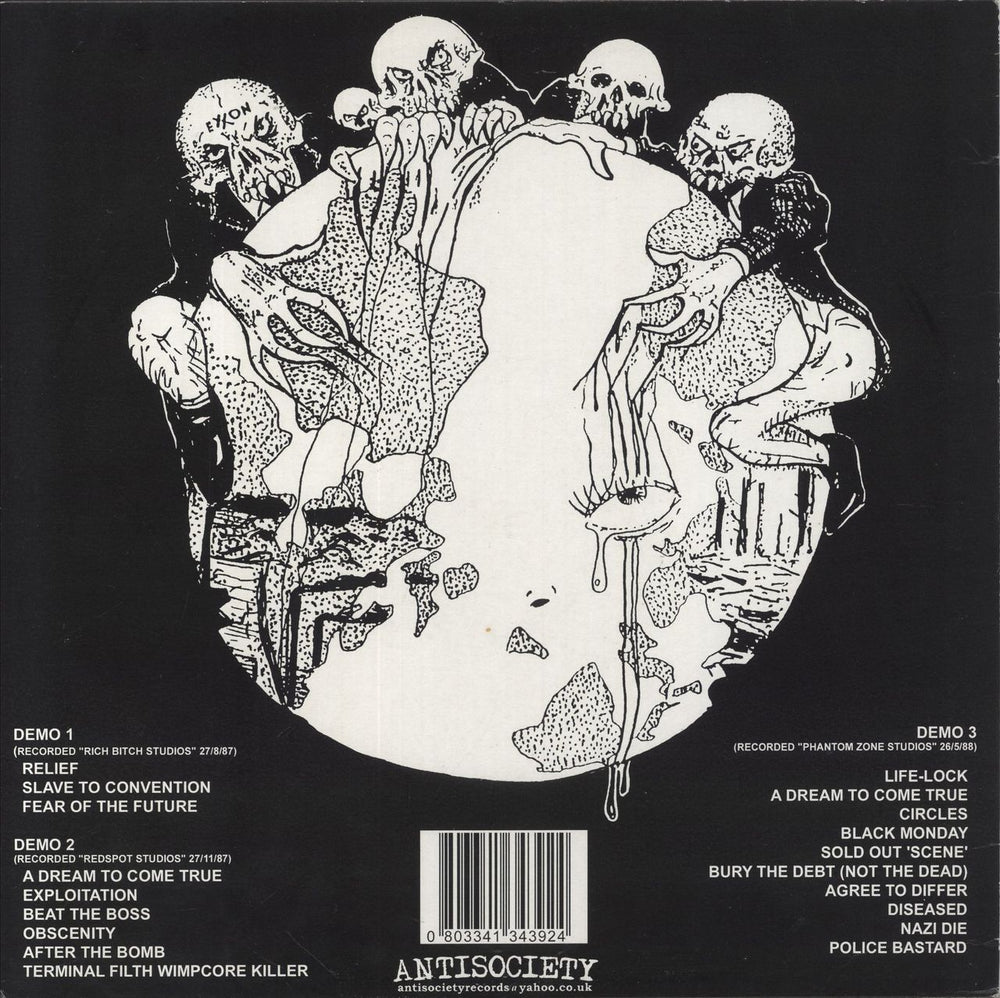 Doom Doomed From The Start [The Demos' Album] UK vinyl LP album (LP record) 0803341343924