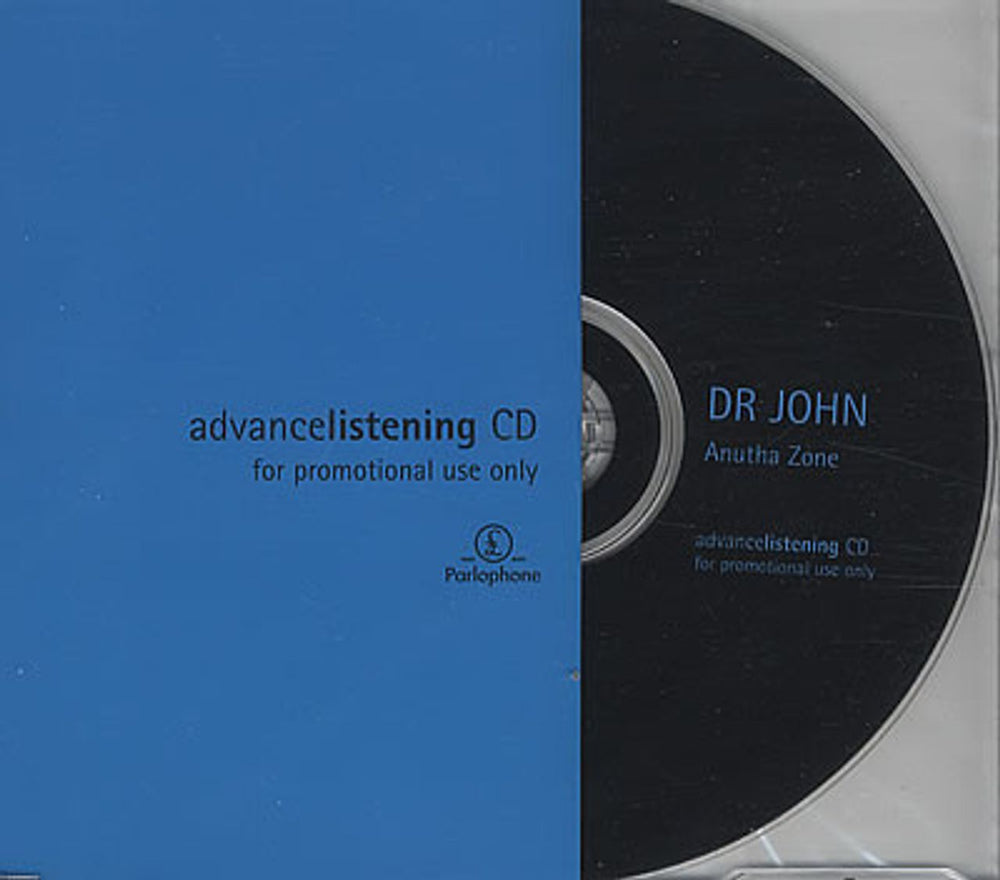 Dr John Anutha Zone UK Promo CD album (CDLP) CDPP060