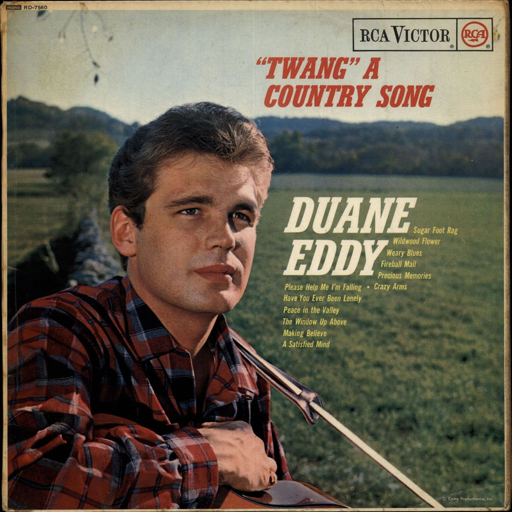 Duane Eddy 'Twang' A Country Song UK vinyl LP album (LP record) RD-7560