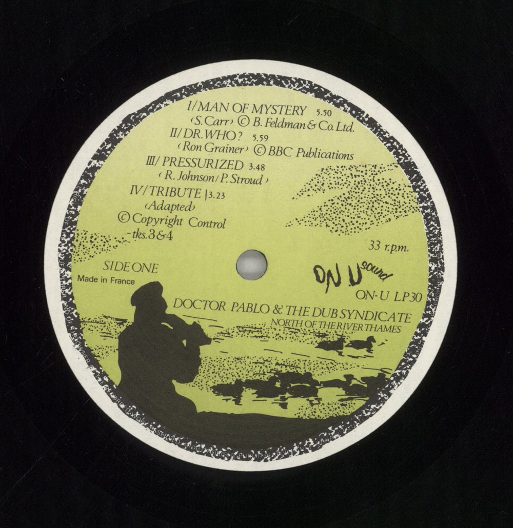 Dub Syndicate North Of The River Thames French vinyl LP album (LP record) DH7LPNO859532