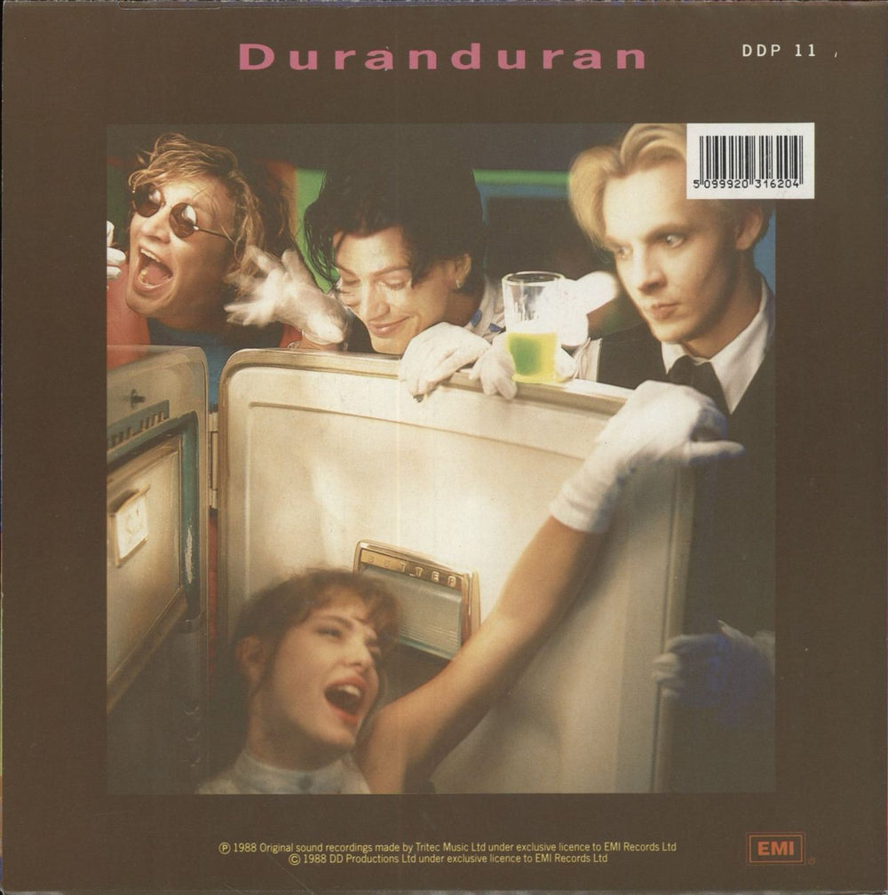 Duran Duran All She Wants Is - Poster Sleeve UK 7" vinyl single (7 inch record / 45) 5099920316204