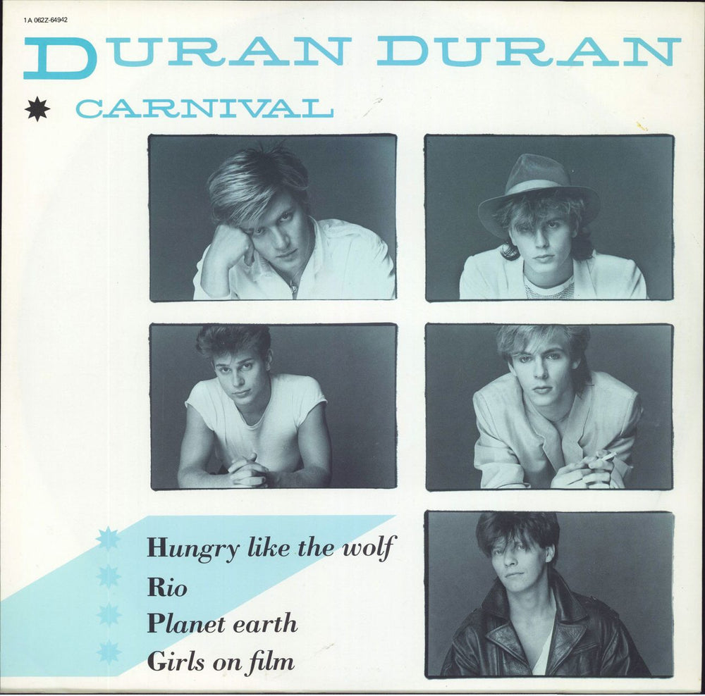 Duran Duran Carnival - EX Dutch 12" vinyl single (12 inch record / Maxi-single) 1A062Z-64942